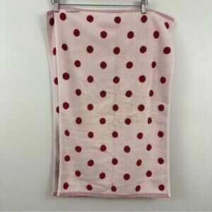 Pottery Barn Polka Dot Hand Towels (2)